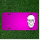 Custom Personalized Car License Plate With Add Names To Skull Human Anatomy