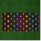 Custom Personalized Car License Plate With Lanterns Background Lamps Light