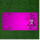 Custom Personalized Car License Plate With Add Names To Joker Juggling Hat
