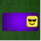 Custom Personalized License Plate With Add Names To Cool Smiley Computer