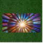 Custom Personalized License Plate Auto Tag With Stunning Colorful Shining Light