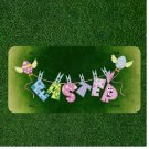 Custom Personalized License Plate Auto Tag With Fancy Easter Design