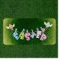 Custom Personalized License Plate Auto Tag With Fancy Easter Design