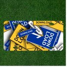 Custom Personalized License Plate Auto Tag With Download Download Design