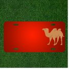 Custom Personalized License Plate With Add Names To Camel Two Humps Desert