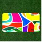 Custom Personalized License Plate Auto Tag With Colorful WACKY Art Design NEW