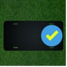 Custom Personalized License Plate With Add Names To Check Mark Design NEW