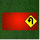 Custom Personalized License Plate With Add Names To Road Sign Roadsign Traffic