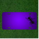 Custom Personalized License Plate With Add Names To Ant Bug Silhouette Insect