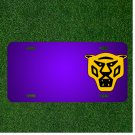 Custom Personalized License Plate With Add Names To Animal Head Lion Mammal