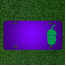 Custom Personalized License Plate With Add Names To Acorn Plant Nut Fruit