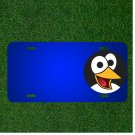 Custom Personalized License Plate With Add Names To Avatar Beak Black Cute