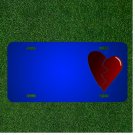 Custom Personalized License Plate With Add Names To Broken Heart Love Damaged