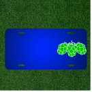 Custom Personalized License Plate With Add Names To Hops Cereals Green Plant