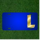 Custom Personalized License Plate With Add Names To Letter L Capital Letter