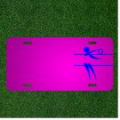 Custom Personalized Car License Plate With Add Names To Volleyball Sports Ball
