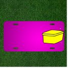 Custom Personalized Car License Plate With Add Names To Recycle Bin Recycling
