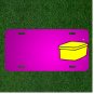 Custom Personalized Car License Plate With Add Names To Recycle Bin Recycling
