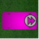 Custom Personalized Car License Plate With Add Names To Forward Fast Button