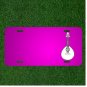 Custom Personalized Car License Plate With Add Names To Lute Instrument String
