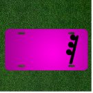 Custom Personalized Car License Plate With Add Names To Musical Note Music