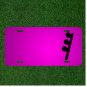 Custom Personalized Car License Plate With Add Names To Musical Note Music