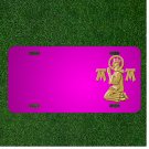 Custom Personalized Car License Plate With Add Names To Mary Praying Asking