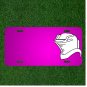 Custom Personalized Car License Plate With Add Names To Helmet Metal Knight
