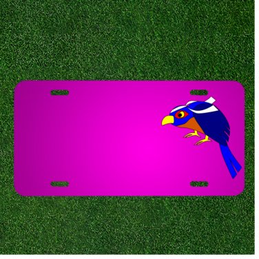Custom Personalized Car License Plate With Add Names To Bunny Pet Animal