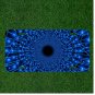 Custom Personalized License Plate Auto Tag With Virtual Spiral Vortex Black Hole