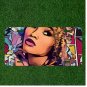 Custom Personalized License Plate Auto Tag With Gorgeous Women Design Art