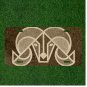 Custom Personalized License Plate Auto Tag With Fancy Ram Art Design