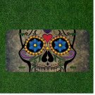 Custom Personalized License Plate Auto Tag With Amazing Fancy SKull Design