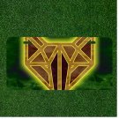 Custom Personalized License Plate Auto Tag With Stunning Elephant Art Design