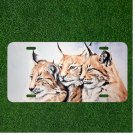 Custom Personalized License Plate Auto Tag With Three Cheetahs Stunning Design