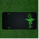 Custom Personalized License Plate With Add Names To Snake Medical Caduceus