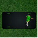 Custom Personalized License Plate With Add Names To Soccer Player Football