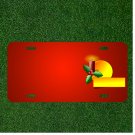 Custom Personalized License Plate With Add Names To Christmas Holly Decoration