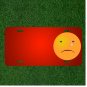 Custom Personalized License Plate With Add Names To Face Smileys Crying