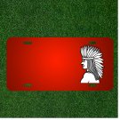 Custom Personalized License Plate With Add Names To American Chief Headman