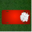 Custom Personalized License Plate With Add Names To Garbage Paper Sheet