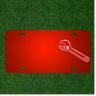 Custom Personalized License Plate With Add Names To Wrench Tool Work