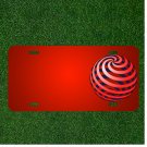 Custom Personalized License Plate With Add Names To Spiral Ball Sphere