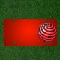 Custom Personalized License Plate With Add Names To Spiral Ball Sphere
