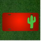Custom Personalized License Plate With Add Names To Cactus Thorns Spikes