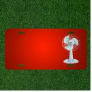 Custom Personalized License Plate With Add Names To Fan Ventilating Cooling