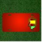 Custom Personalized License Plate With Add Names To Radioactive Toxic Poison