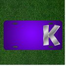 Custom Personalized License Plate With Add Names To Alphabets Letters English