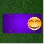 Custom Personalized License Plate With Add Names To Emoticon Smilies Smiling