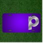 Custom Personalized License Plate With Add Names To English Alphabets P